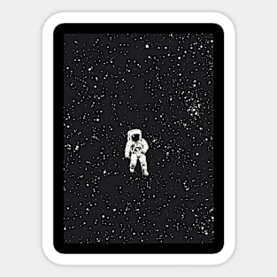 Lonely Astronaut Sticker